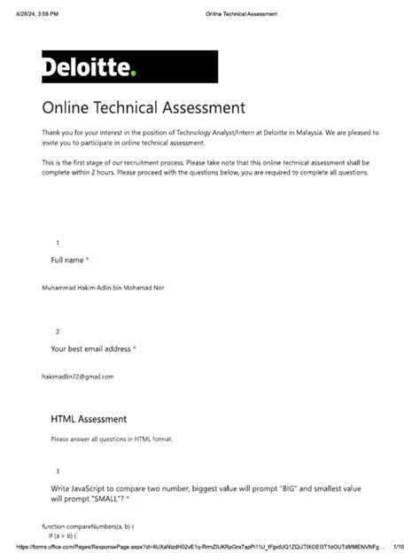 Image result for Technology Deloitte Task Answer