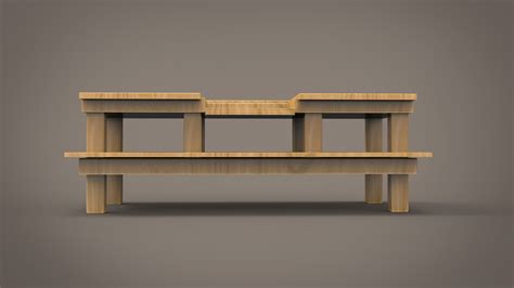 Workbench 3D Model 的图像结果