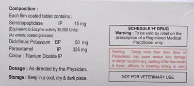 Seradic-P Tablet: Uses, Side Effects, Price, Dosage & More Info - PharmEasy