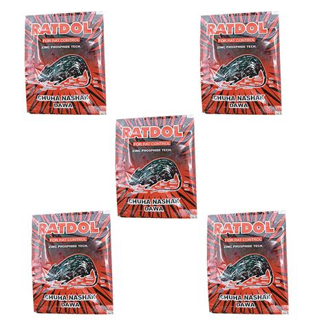 Niyyat Ratdol rat killer Powder for Rat Control Chuha Nashak Dawa (Pack ...