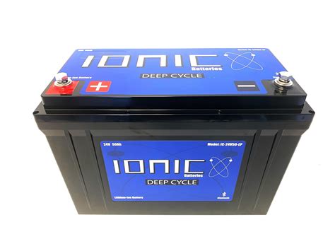 125ah 12V Ionic Deep Cycle Lithium Battery - Drewcraft LLC