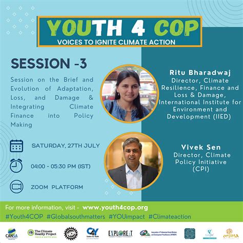 Youth 4 COP - Session 3 | The Climate Project