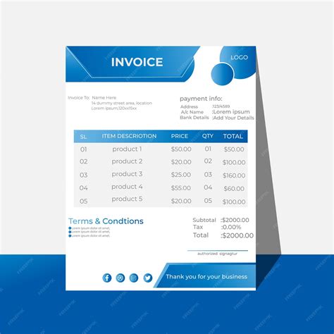 Image result for Simple Invoice Example