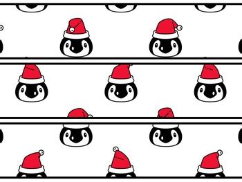 Christmas Penguins Bulletin Board Decor Kit, Christmas Penguins Letters ...