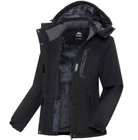Ellswos-Sports Women's Winter Ski Jacket Waterproof Snow Coats ...