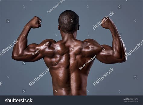 Strong Black Man Body