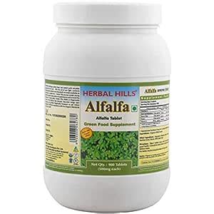 Buy Herbal Hills Alfalfa (900 Tablets) Online at Low Prices in India ...