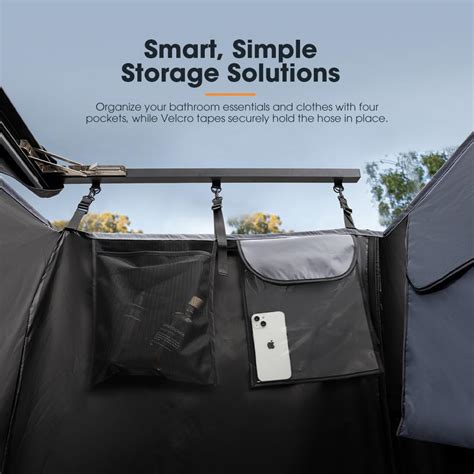 SAN HIMA Sanhima Rooftop Tent w/Shower Tent - Hotham Overland India | Ubuy