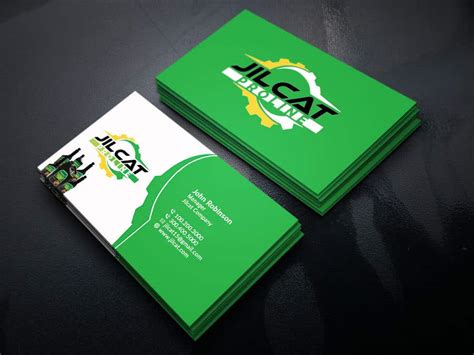 Entry #168 by UniqueSaurov for Build a business card for Jilcat Proline ...