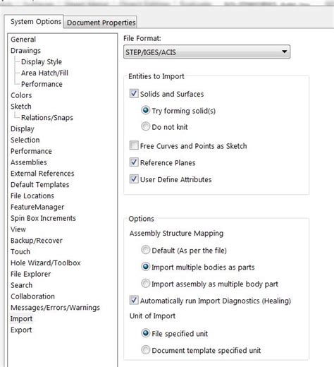 Image result for Files Dialog SolidWorks