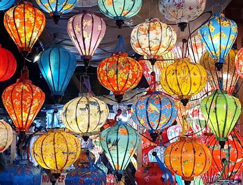 30 Vietnamese Silk Lanterns 35cm: Lunar New Year Decor, TET Decoration ...