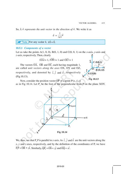 Vector Algebra - NCERT Book of Class 12 Mathematics Part II