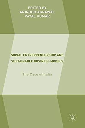 Buy Social Entrepreneurship and Sustainable Business Models: The Case ...