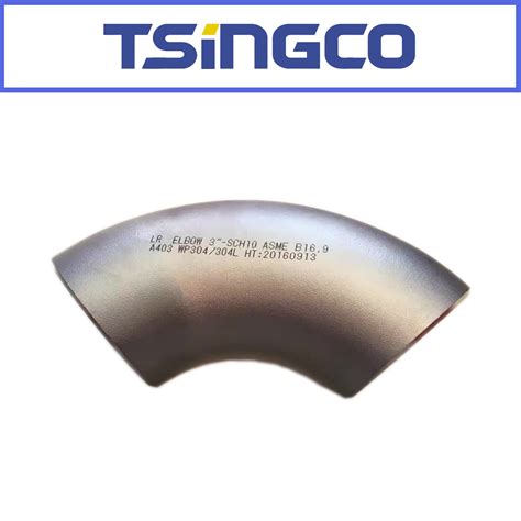 Stainless Steel Butt Weld SS304L/316L Pipe Fitting 45degree Bend Elbows ...