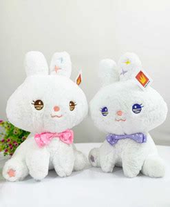 Teddy Daddy Star Rabbit Soft Stuffed Toy For Kids ( 2- Piece Combo ...