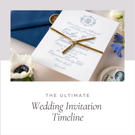 When To Send Wedding Invitations + a Complete Wedding Invitation Timeline