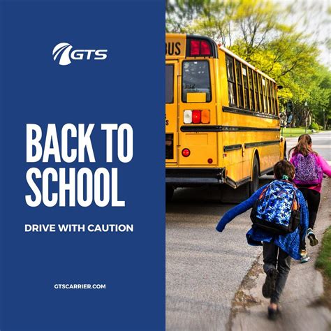 Back to school means busier roads. Watch out for kids crossing and ...