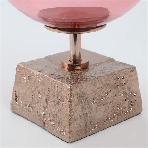 Buy Splendid Terra Roza Arian Glass Vase from Home Centre at just INR ...