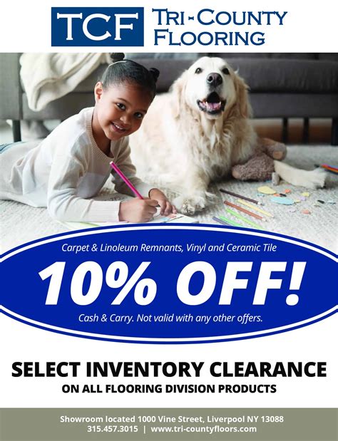 Tri-County Flooring | Current Flooring Specials