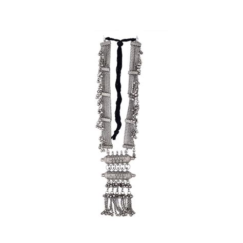 Buy Teejh Gamini Silver Oxidised Jewellery Gift Set Online