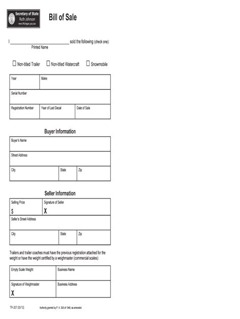 2012 Form MI TR-207 - Fill Out, Sign & Share Online | pdfFiller