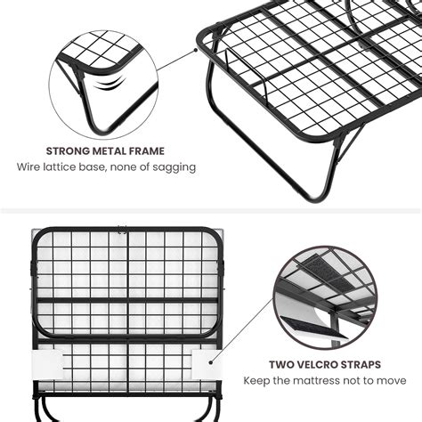 Karcog Folding Bed with Mattress, Storage Cover India | Ubuy