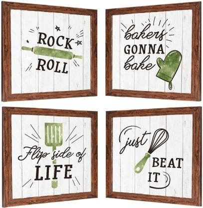 Chaka Chaundh - Kitchen Quotes Wall Frames Decor - Dining Quotes Wall ...