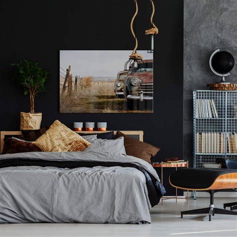 Old Rusted Cars Glass art | wall-art.com