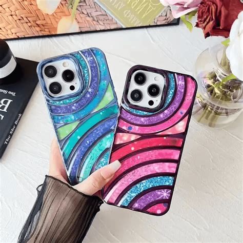 Glow Wave Electroplated Ripple Phone Case – Peeperly