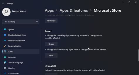 Image result for Reset Microsoft Store App