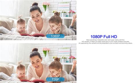 Buy MSTECH WiFi 1080p FHD Camera with Live View Audio Video Recording ...