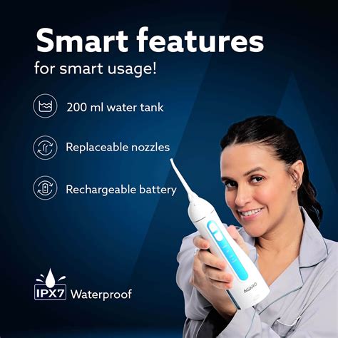AGARO Ultra Plus Portable Dental Flosser for teeth, 5 Nozzles, Buy ...