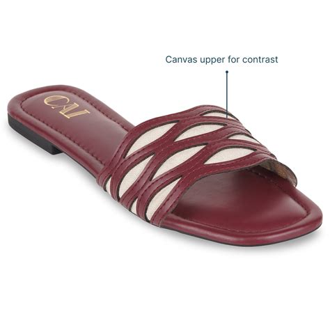 FlowLine Maroon Flats – The CAI Store