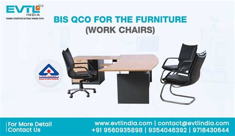 BIS Registration QCO Furniture (Work Chairs Quality Control)