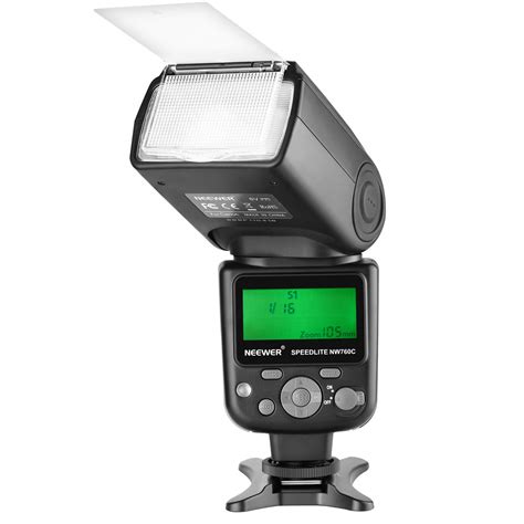 Buy Neewer NW760 Remote TTL Flash Speedlite with LCD Display for Canon ...