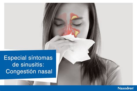 Especial síntomas de sinusitis: Congestión nasal