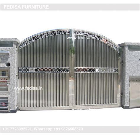 Gate Arch Design Modern House With Gate Panel Gate Design Pipe Wala ...