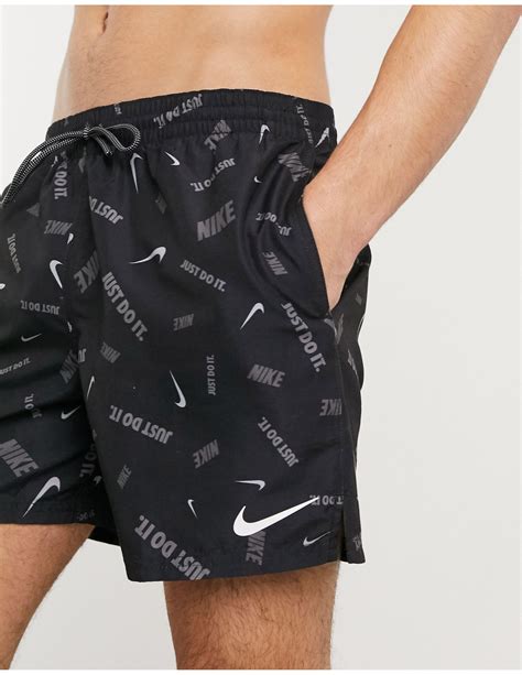 nike swimming swoosh print lap short,www.npssonipat.com