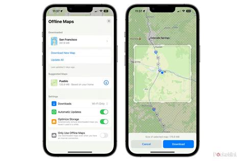 Offline Map In Apple