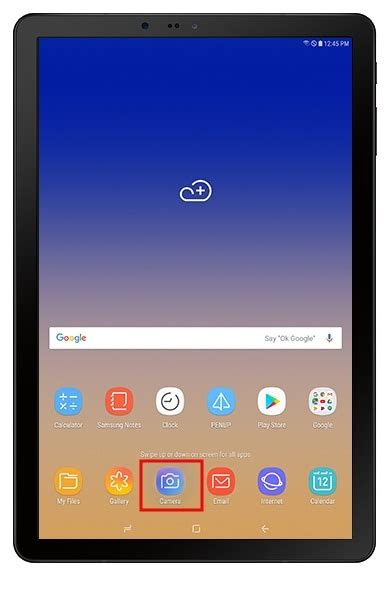 Galaxy TAB S4: Floating Camera Button | Samsung India