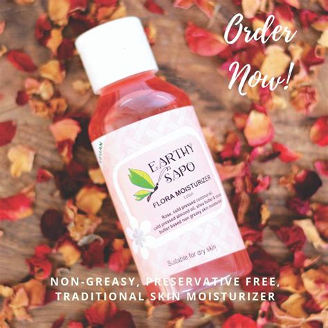Buy Earthy Sapo All Natural Flora Moisturizer Lotion (coconut oil ...
