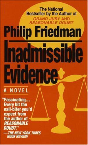 Inadmissible Evidence : Friedman, Philip: Amazon.in: Books