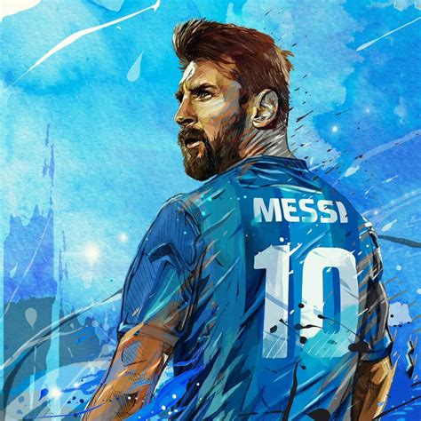 Lionel Messi - Barcelona FC Argentine - Greatest Football Player Poster ...