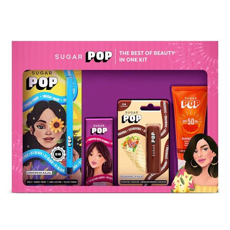 Buy SUGAR POP The best of Beauty in one Kit | Festive Gift Set for ...