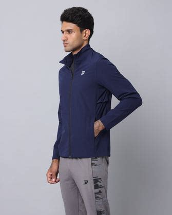 KA 53 Wind Cheater Training Jacket |Navy Blue – ka53mensclub