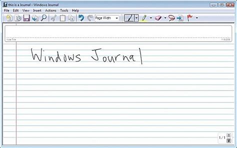 Image result for Windows Journal Tutorial