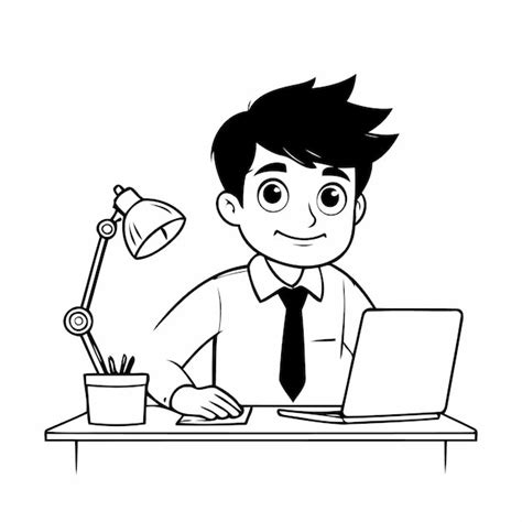 Business Black and White Illustration 的图像结果