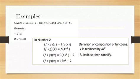 Image result for Composite Functions with Table