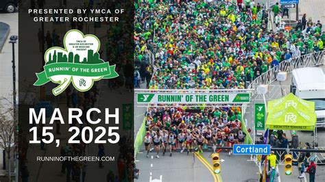 Runnin of the Green 5 Mile presented by the YMCA of Greater Rochester ...
