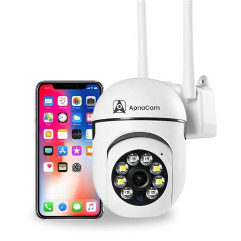 Buy ApnaCam Wireless PTZ | Color Night Vision | Live Monitoring | Two ...